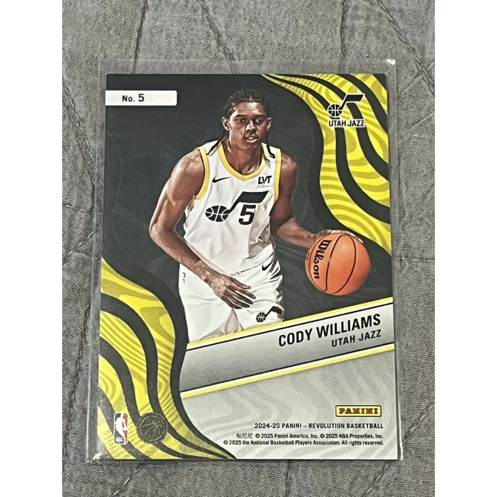 Cody Williams Rookie Card 2024-25 Panini Revolution #5